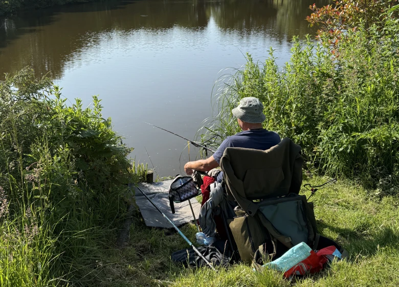 Person Fishing near Middle Farm & Cottages