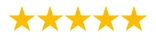 5 Star Reviews