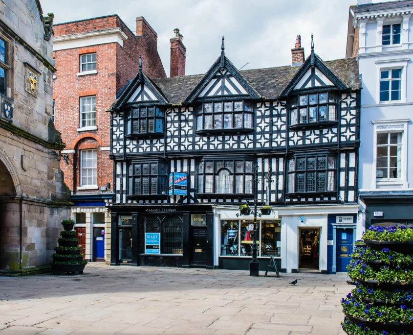 Historic town in Shropshire